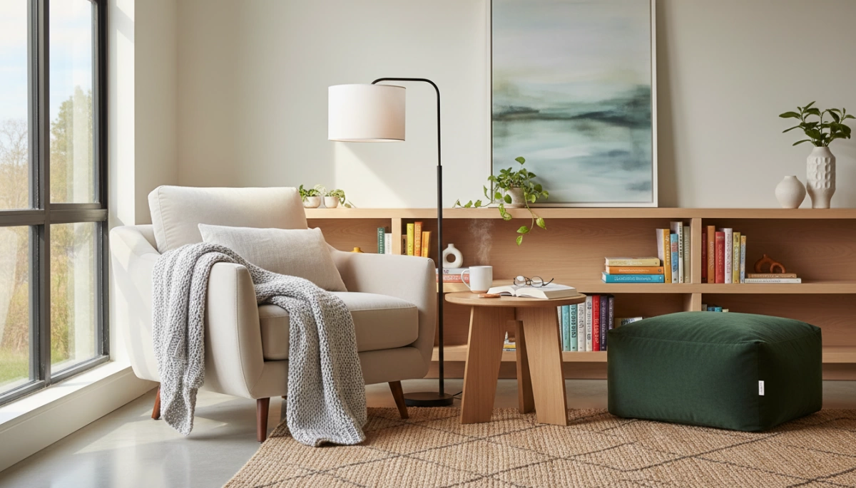 Creating a Relaxing Reading Corner at Home Guide with Cozy Design Tips