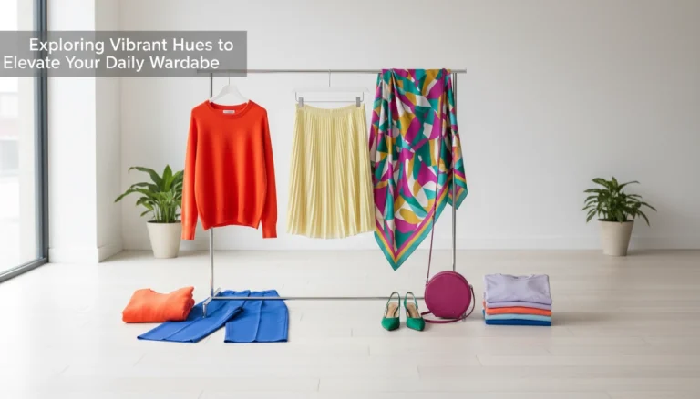 Exploring Vibrant Hues to Elevate Your Daily Wardrobe with Color
