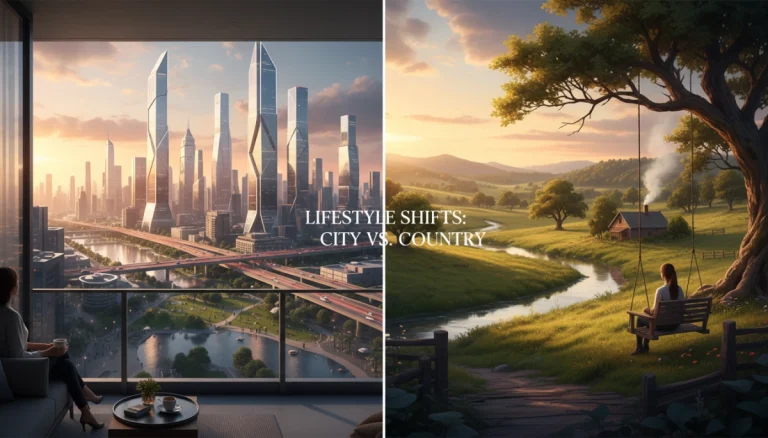 Lifestyle Shifts Comparing City and Countryside Living Guide